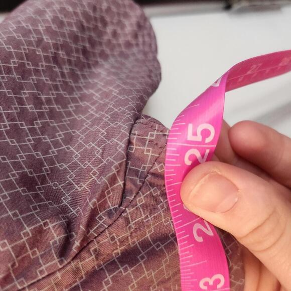 Travis Mathew Men's Short Sleeve Purple Button-Up Shirt -Size Large - Picture 6 of 7